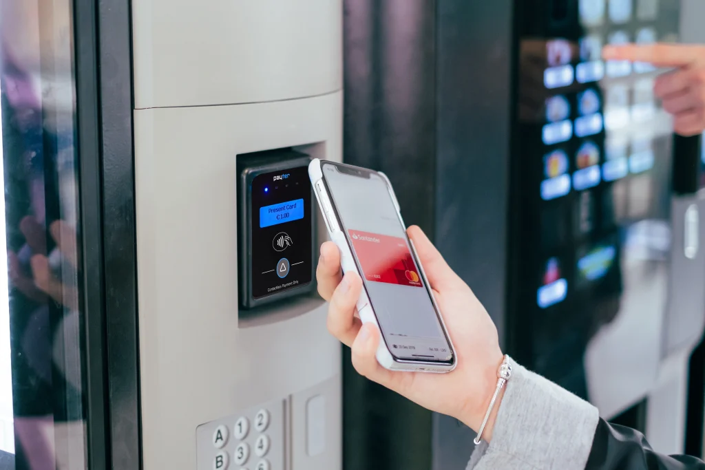 Payter Cashless Vending mobile
