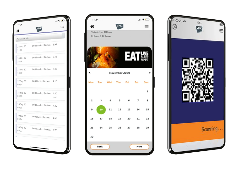 VMC Cashless Mobile App